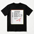 Black Cotton T-Shirt for Daily & Casual Wear Soft Round Neck Short Sleeve Regular Fit No Padding Unlined 1 Piece Set everyday graphic tee