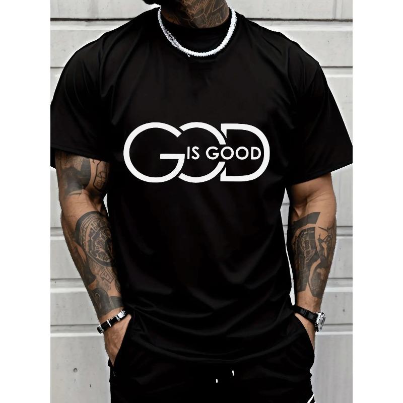 "God is Good" Faith-Based Graphic T-Shirt |   Christian Streetwear Short Sleeve Tee for Men & Women