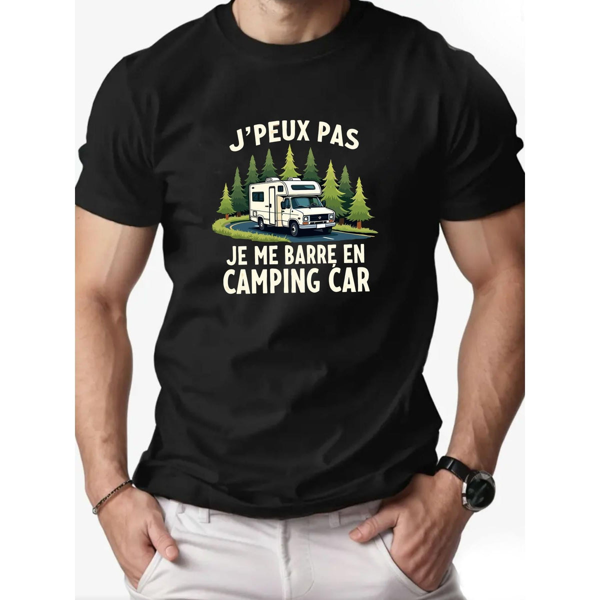 I CAN’T, I’M GOING CAMPING Funny Outdoor T-Shirt, Camping Lover Graphic Tee, Unisex Summer Casual Top for Men and Women, Hiking & Adventure Gift