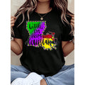 I‘m From Louisiana Mardi Gras T-Shirt | Crawfish & State Outline Design, Festival Celebration Tee