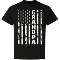 Grandpa Vintage American Flag T-Shirt - Patriotic Grandpa Humor Graphic Tee, Unisex Casual Top