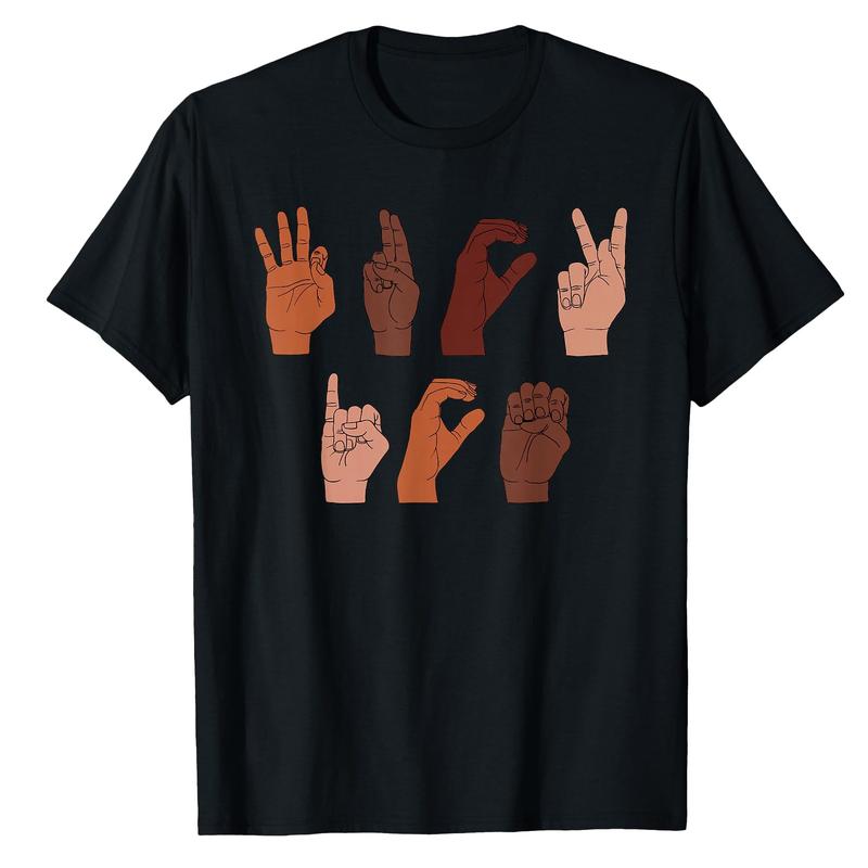 F ck ICE Hand Sign Language Anti Deportation Chinga La Migra T-Shirt for Men Women