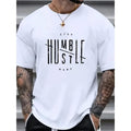 Stay MB Ustle Har Funny Scrambled Saying T-Shirt - Anti Hustle Culture Humor Graphic Tee, Unisex Sarcastic Top