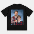 Men's Round Neck Short-Sleeve Casual T-Shirt - England Rugby Graphic, Drake Maye Patriots Team Merchandise, New England Football Game Day Menswear Top, Unisex Streetwear Gift