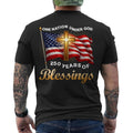 One Nation Under God 250 Years 250th Anniversary USA Birthday Patriotic ON BACK