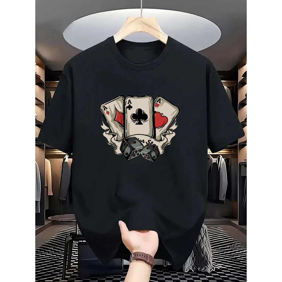 Men'S Stylish Print T-Shirt