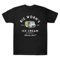 Big Worm's Ice Cream - "Whatchu Want?" - Los Angeles,  Available, Unisex Cotton Tee, Womenswear Menswear Clothing Top Fits Shirt, Crewneck Tshirt, Funny Shirt