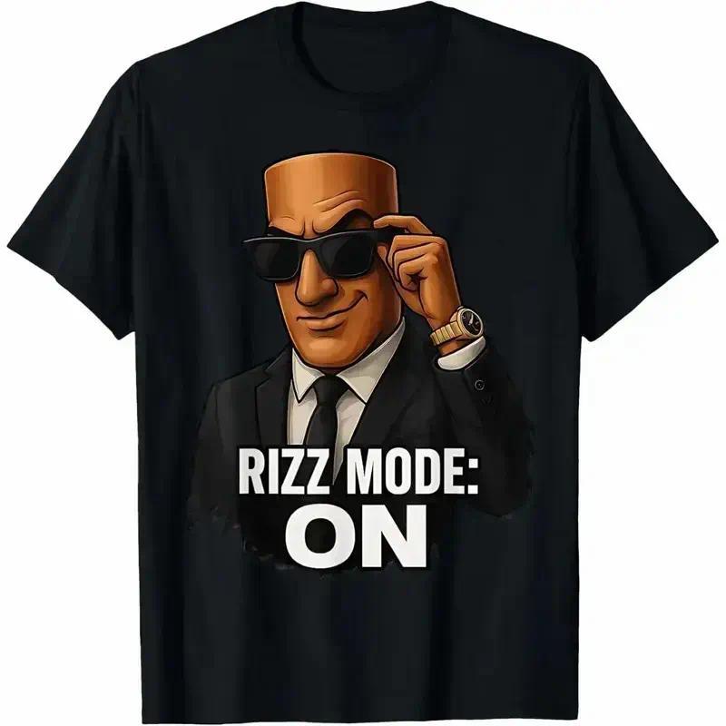 100%25 Premium Cotton graphic tees Tung Sahur Rizz Mode Activated Italian Brainrot Meme T-Shirt