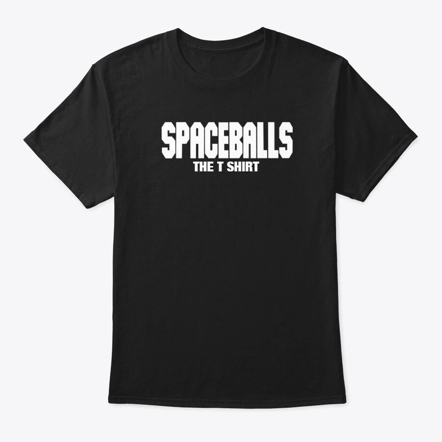 SPACEBALLS THE T SHIRT letter Casual Short Sleeve Crew Neck T-Shirt