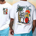 Men's Personalized Printed Short Sleeve T-Shirt | 100% Cotton Breathable Summer Tee