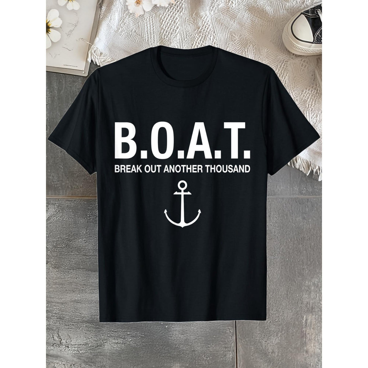 Funny Boating Shirts with Sayings Quote Men Women Boater T-Shirt, Suitable for Mens & Womens Outdoor T-Shirt, 100%cotton, S-5XL