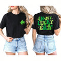 St Patrick‘s Day Lucky Irish T-Shirt | Women’s Shamrock Graphic Tee | Cute Holiday Top | Soft Cotton Casual