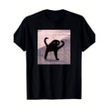 “Angry Cat” Funny Grumpy Face T-Shirt | Cute Sassy Cat Graphic Tee, 100% Cotton Casual Top