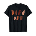 F ck ICE Hand Sign Language Anti Deportation Chinga La Migra T-Shirt for Men Women