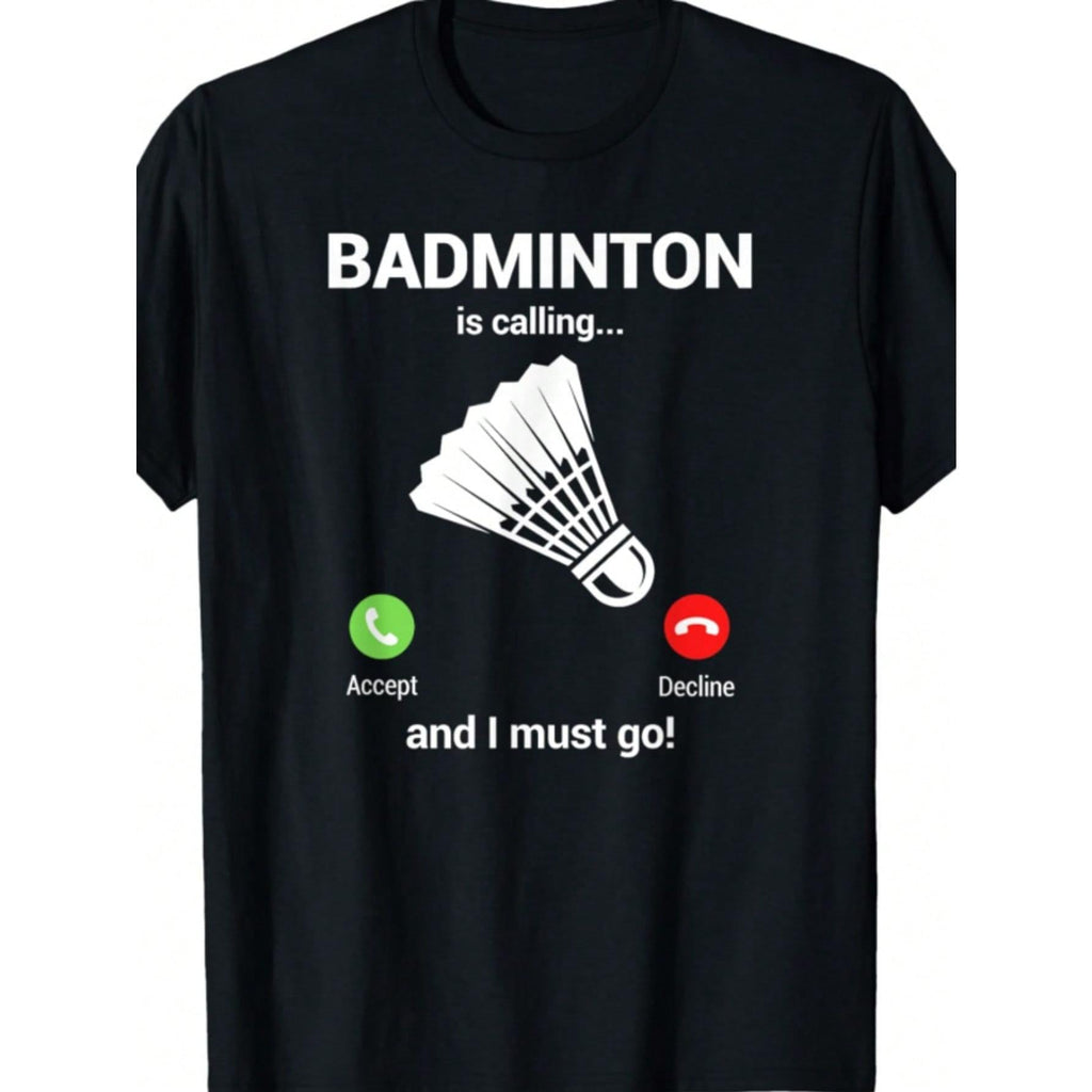 Badminton Mode On Badminton T-Shirt