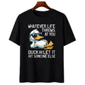 Sarcastic Motivational Life Tee for Men and Women